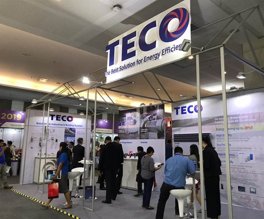 東元電機參加貿(mào)協(xié)主辦2019菲律賓臺灣形象展，主打高效節(jié)能解決方桉和動力傳動系統(tǒng)關(guān)鍵零組件，讓更多當?shù)貜S商了解東元的品牌價值。圖／東元電機提供