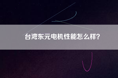 臺(tái)灣東元電機(jī)性能怎么樣？